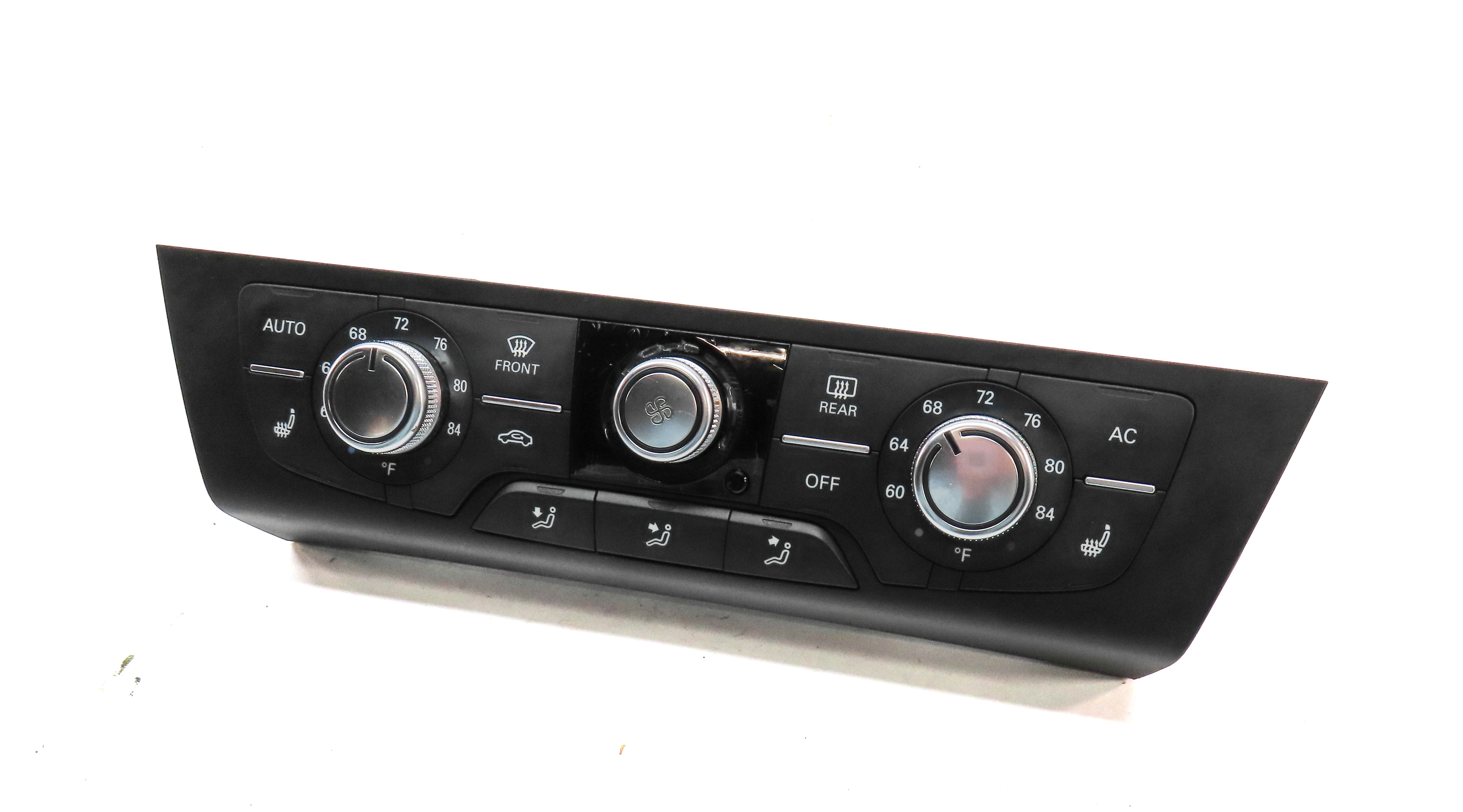 13 AUDI A6 (C7) FRONT HEAT AIR AC HVAC HEATED SEAT CLIMATE CONTROL BUTTON PANEL — exact item pictured